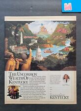 Kentucky Tourism Promo Print Advertisement Circa 1989 picture