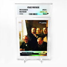 PEACE PROTOCOL Card 2023 GleeBeeCo Holo History Slabbed #PCTB-L Only /49 picture