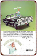 1966 Dodge Coronet 500 reproduction metal sign picture