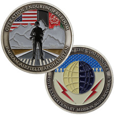 USAF 455th Expeditionary Mission Support Group BAGRAM AFGHANISTAN Challenge Coin picture