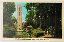 Vintage Lake Wales Florida FL Florida's Beautiful Singing Tower Postcard 1973 picture