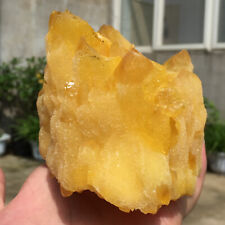2.38lb Sparkling Yellow Quartz Crystal Cluster Healing Rough Mineral Specimen picture
