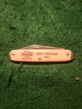 Vintage Coca Cola Merry Christmas 1980 Knife picture