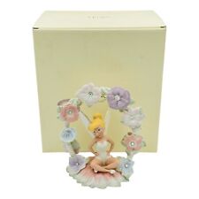 Disney Lenox Tinker Bell Figurine Magical Garden Gems 24k Gold NEW IN BOX picture