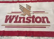 Vintage WINSTON Beach Towel 58 x 29 Deadstock NASCAR Cigarettes Eagle  picture