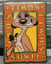 Disney Auctions - The LION KING - TIMON POSTER LE 100 RARE HTF Pin picture
