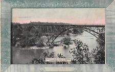 Twin Cities Minnesota~Marshall Avenue Lake Street Wrought Iron Bridge b1899~1908 picture