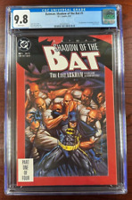 BATMAN: SHADOW OF THE BAT #1 CGC 9.8 WP NM/M DC 1992 1ST JEREMIAH ARKHAM ❤️‍🔥 picture