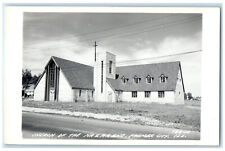 Farmer City Illinois IL RPPC Photo Postcard Church of the Nazarene c1950's picture