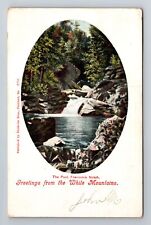 Lincoln NH-New Hampshire, the Pool, Franconia Notch, c1905 Vintage Postcard picture