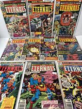 Bronze Age The Eternals Lot Of 10 (Marvel 1976-77) 2 4 5 7 9 13 16 17 18 19 picture
