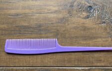 Vintage Goody Rat Tail Combs Unbreakable Purple Y2K picture