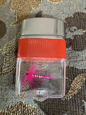 Vintage scripto Vu Lighter red w/fly for fly fishing picture
