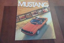 1981 Ford Mustang Cobra Dealer Showroom Brochure Foxbody Literature picture