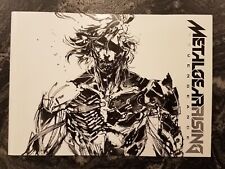 Metal Gear Solid Rising Revengeance Yoji Shinkawa Art Work Book Pre-order Bonus picture
