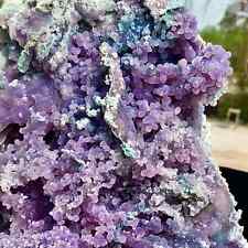13.2LB Beautiful Natural Purple Grape Agate Chalcedony Crystal Mineral Specimen picture