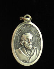 Vintage Saint Frederiek Ozanam Medal Religious Holy Catholic Vincent De Paul picture