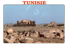 Tunisia, Sbeitla, Ruins, Roman, Central Tunisia. Postcard picture
