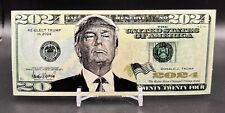 Donald Trump 2024 Bill MAGA Novelty Bumper Sticker - Glossy Sturdy Vinyl 6x2.75