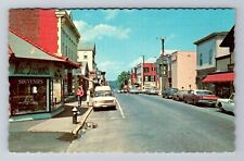 Bar Harbor ME-Maine, Main Street, Advertisement, Antique Vintage Postcard picture