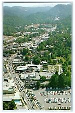 c1960 Air View Entrance Great Smoky Mountains Park Gatlinburg Tennessee Postcard picture