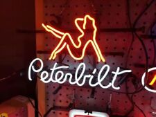 Peterbilt Live Nudes Girl Bar Neon Lamp Sign 17