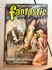 Fantastic Adventures / March 1953 / V15 #3 / Pulp Magazine / GREAT Bondage Cover picture