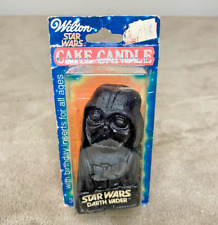 1980 Wilton Star Wars Darth Vader Birthday Candle picture