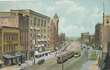 AKRON OH - Main Street Looking North Postcard - 1910 picture