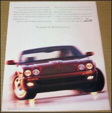 1995 Jaguar XJR Sedan Print Ad Car Auto Automobile Advertisement Vintage 8x10.5 picture