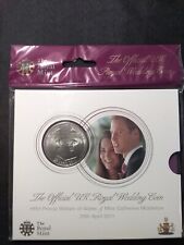 THE OFFICAL U.K. ROYAL WEDDING 2011 COIN PRINCE WILLIAM & KATE picture