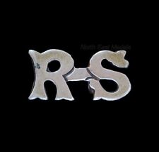 Interesting 'RS' Royal Scots Officers Shoulder Title Badge by Jennens picture