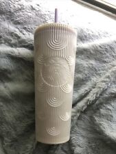 NEW-Starbucks 2023 Spring White Mermaid Cold Cup Tumbler 24oz -READ picture