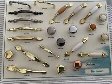 Hardware Store Display Board Berenson Salem Cabinet Drawer Pulls Knobs Retired picture