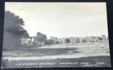 Postcard C.N. Steven's Orchards Watervliet Michigan 1950 Postmark RPPC picture