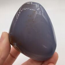  Natural Blue chalcedony Crystal Rough Polished Turkey 167gS364 picture