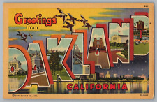 Postcard Greetings From Oakland, California, Large Letter picture