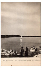 1952 Postcard. Lake Pocotopaug form Edgemere Hotel, East Hampton, Connecticut. picture