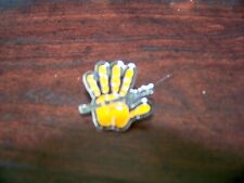 HOME DEPOT PIN AND PATCH ( READ )---HAND--CAUGHT ORANGE HANDED picture