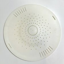 Tupperware Large 13” Double Colander 3 Qt COVER ONLY #3106 White picture