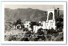 c1940's Zane Grey Home And Chimes Santa Catalina Island CA RPPC Photo Postcard picture