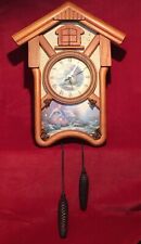 Thomas Kinkade's Timeless Memories Working Cuckoo Clock Limited Edition (C2) picture