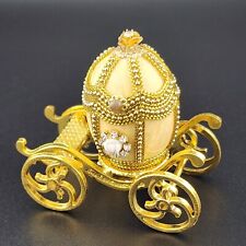 Stunning Kingspoint Designs Pigeon Egg Carriage Trinket Box Collectible  picture