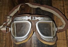 WWII British RAF Pilot Aviator Goggles picture