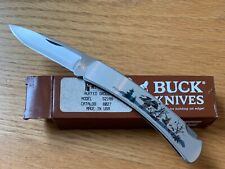 * VINTAGE BUCK 521 RUFFED GROUSE KNIFE NEVER USED IN BOX picture