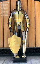 Medieval Crusader Suit Of Armor Wearable Costume Knight Templar Full Body Armour picture
