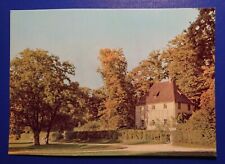 Old Postcard Ak Goethe's Garden House Weimar Thuringia GDR picture