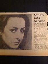 L5-2 1974 Article Carmen Gomez Actress Don't Drink The Water Lwt Tv Play picture