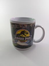 Vintage 1992 Dakin Jurassic Park T-Rex 12 oz. Coffee Mug - HAS BROKEN HANDLE picture