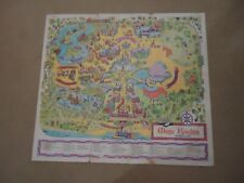Disney Magic Kingdom Vintage 1971 Guide Map Mickey Mouse picture